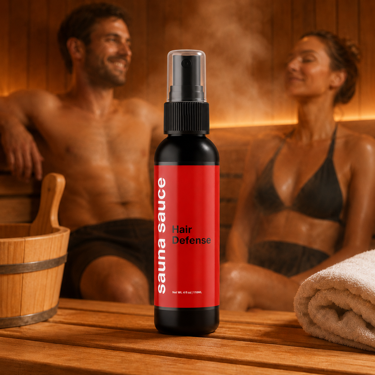 Sauna Hair Defense, 4 Fl. Oz Spray