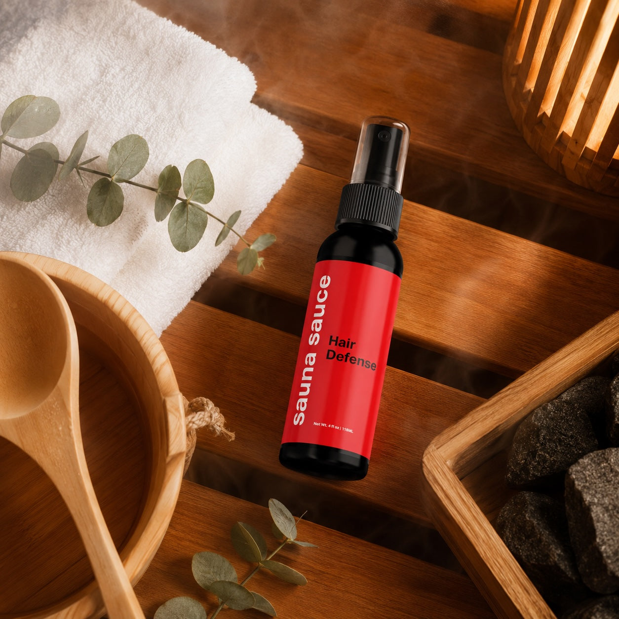 Sauna Hair Defense, 4 Fl. Oz Spray