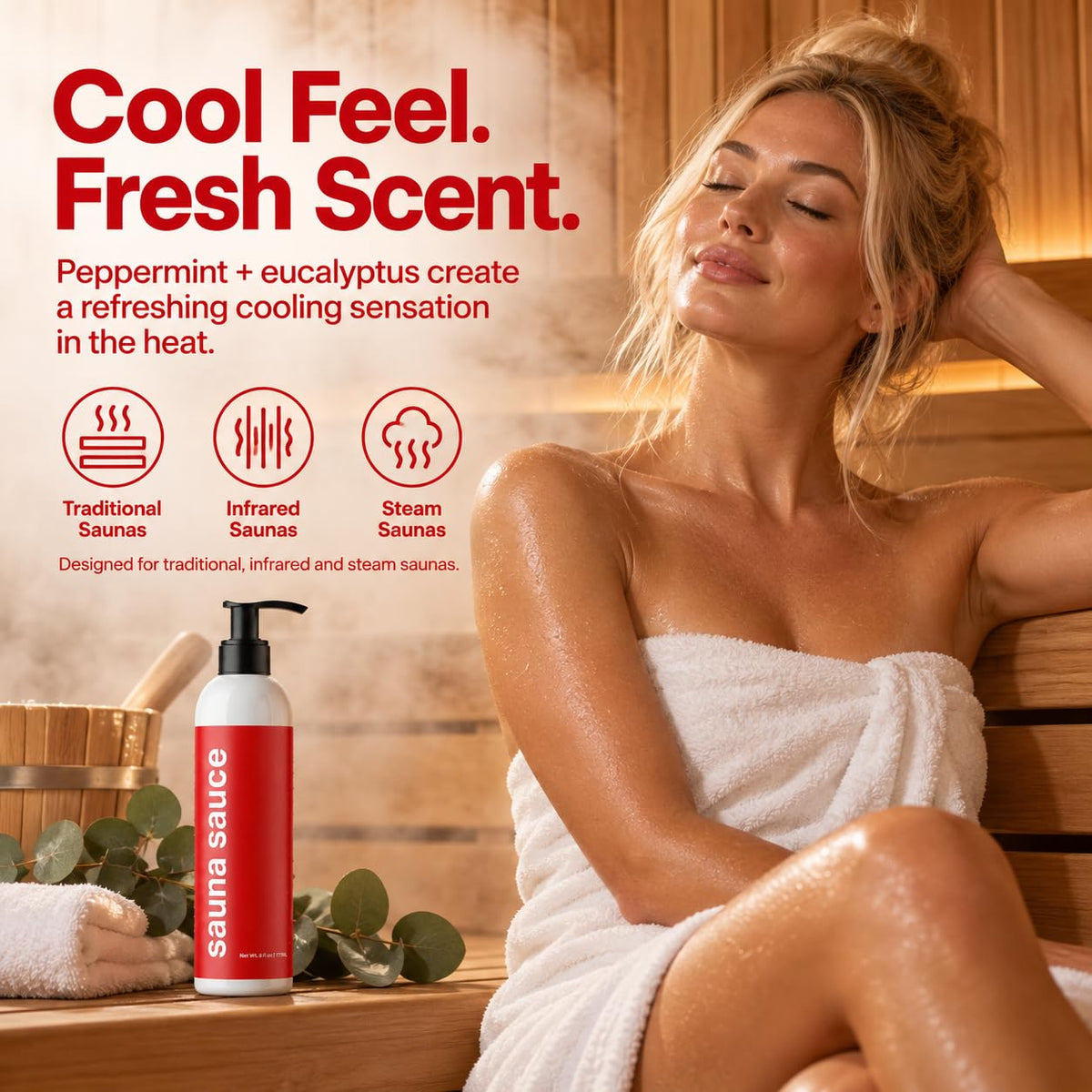 Sauna Sauce, 6 FL. OZ LOTION