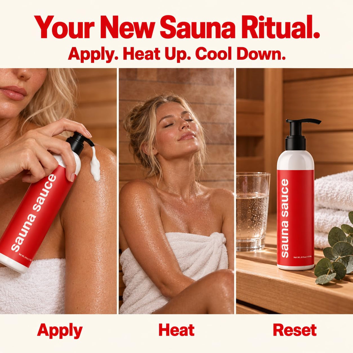 Sauna Sauce, 6 FL. OZ LOTION